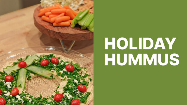 Holiday hummus