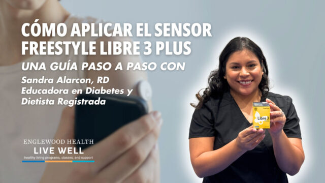 Cómo usar el sensor FreeStyle Libre 3 Plus