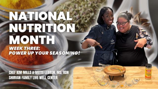 National Nutrition Month: Power Up Your Seasoning